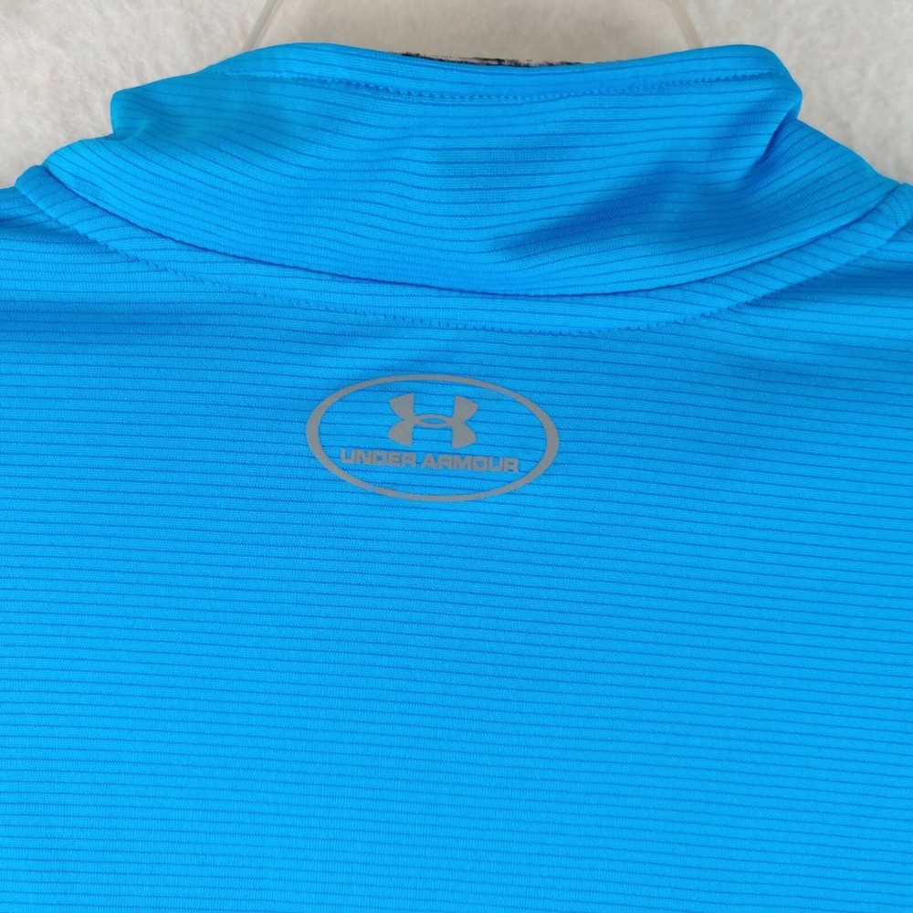 Under Armour Run 1/4 Zip Small Lightweight Pullover Sweater Blue Size S - Picture 5 of 7